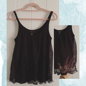 Black Lace Tank